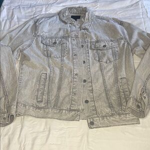 Forever 21 Light Gray Denim Jacket